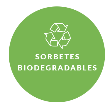 Nuestros sorbetes de papel